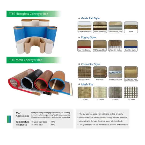 Ptfe Conveyor Belt